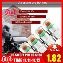 4 шт. автомобильный Стайлинг 32PSI автомобильные шины давление клапан стволовых датчик крышек глаз воздушный оповещение шин давление мониторинг набор инструментов