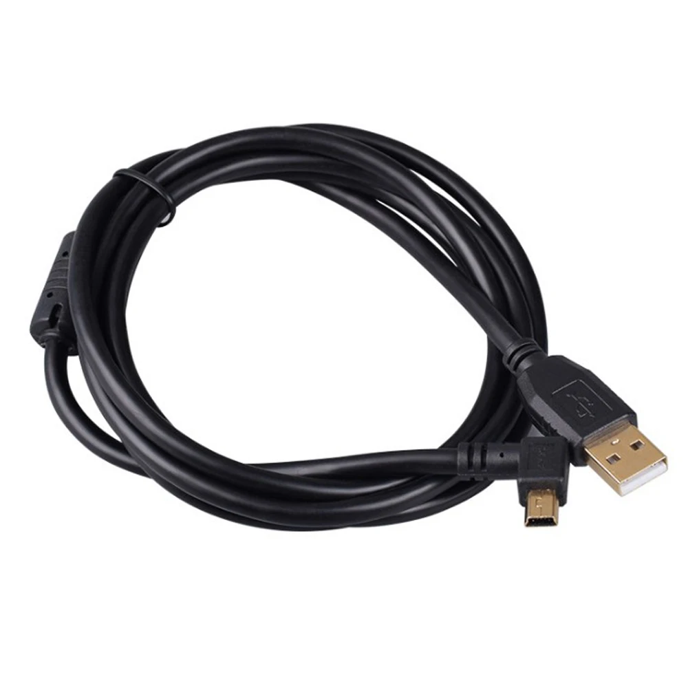 미니 USB 케이블 고속 충전 및 데이터 전송 연장 케이블, 디지털 카메라 MP3 MP4 PC용, 1.5M, 2M, 3 M, 5M, 10M, 20M, 90 도, 5 핀