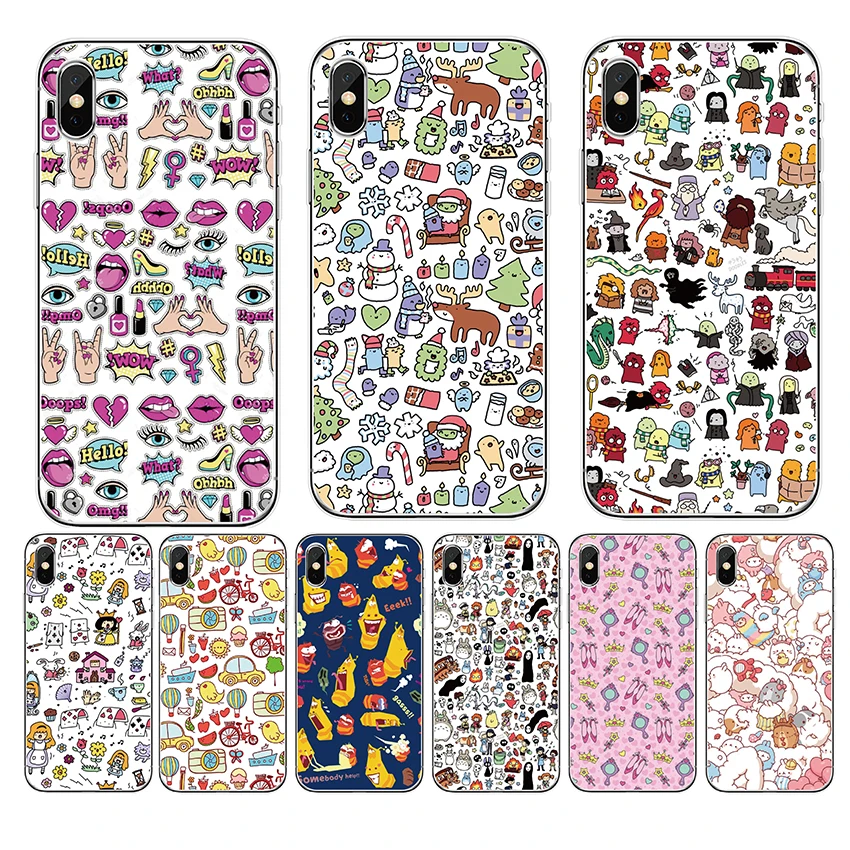 

For Wiko Lenny 5 4 3 Jerry 4 Harry 2 Sunny 3 Plus View 2 Go 3 pro 3lite XL Y60 Y80 soft TPU lovely Cartoon Silicone phone Cases