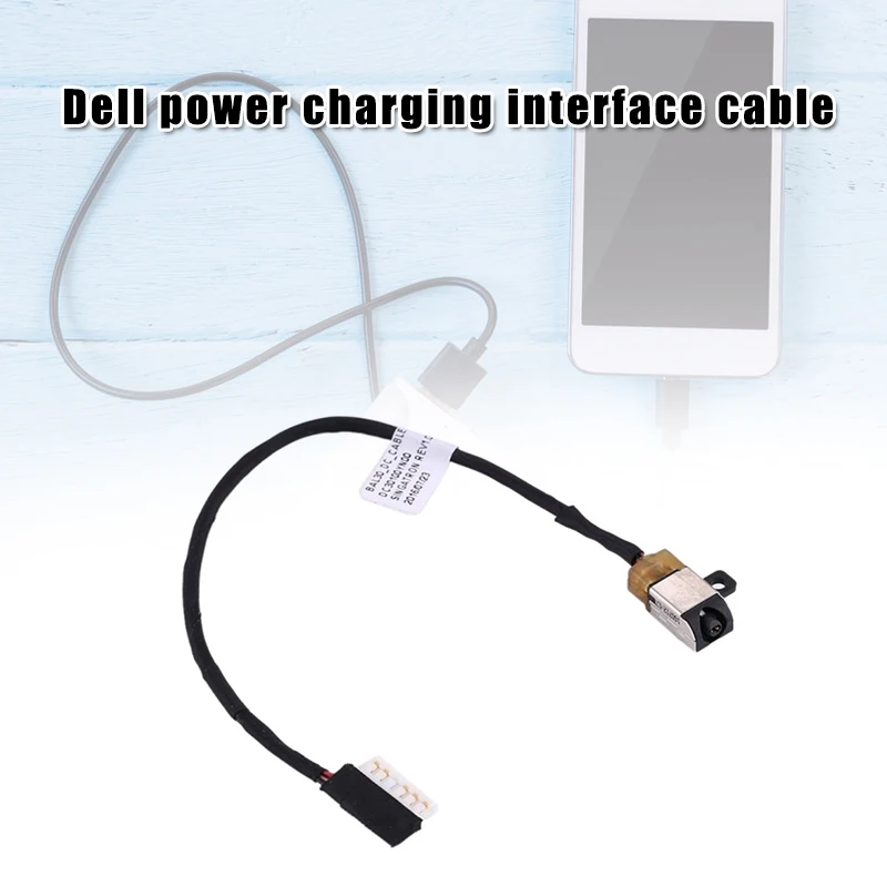 0R6RKM AC DC разъем питания зарядный порт для Dell Inspiron 15 5567 P66F001 ноутбук WIF66