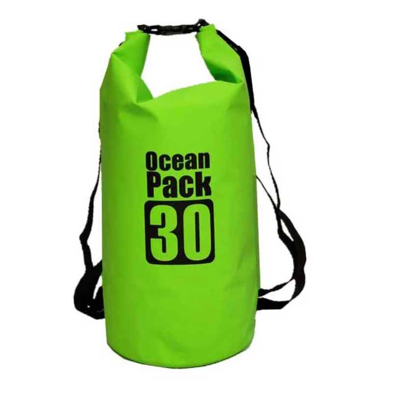 Плавающий Водонепроницаемый сухой мешок 5L/10L/15L/20L/30L Рулон Топ мешок держит снаряжение сухой непромокаемый рюкзак для каякинга рафтинг лодочного пляжа