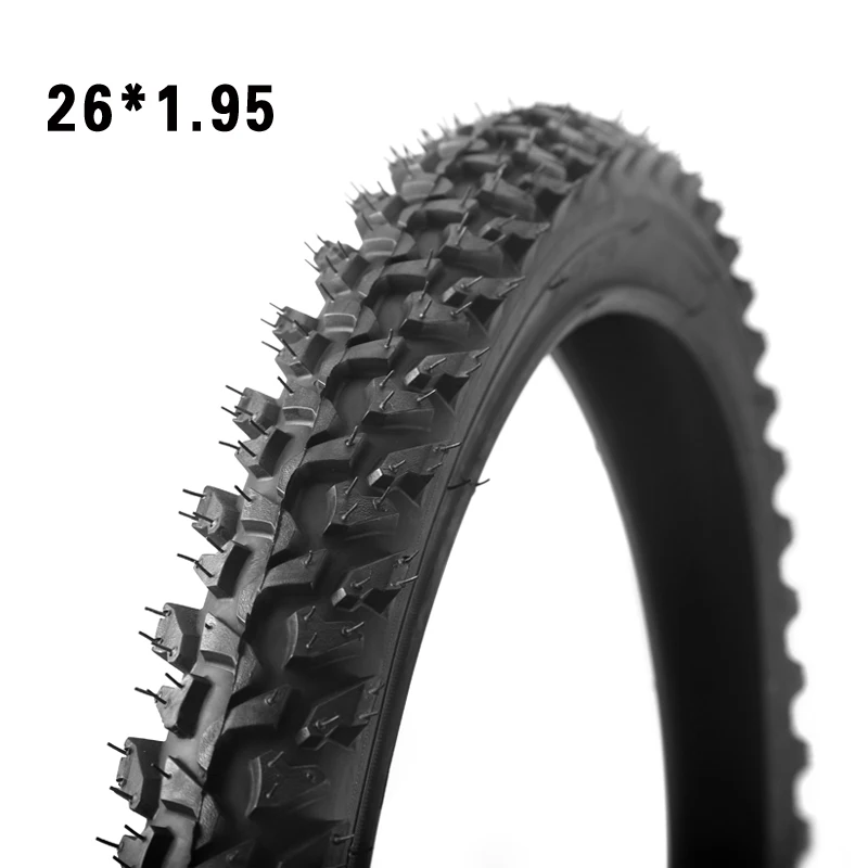24 x 1.95 mountain bike bicycle tires pair 2 pack 