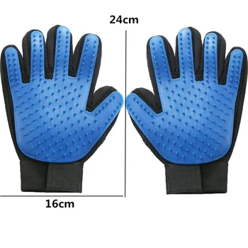 

K-STAR Brush Glove Hair Deshedding Comb Brush Kitten Puppy Hot Pet Dog Cat Massage Washing Brush Glove for Animal Grooming