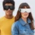 Ksbelle Intelligent 3D/6D Eye Massager for Eyes Морщины Электрические Массажные Очки для Глаз с Жарой, Усталостью Темные Круги Головные боли