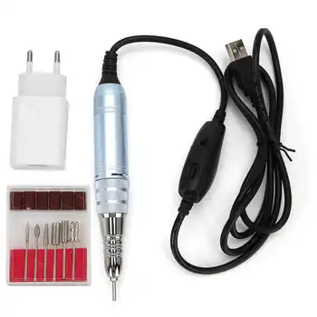 

22000RPM Portable Nail Drill Pen Machine Electric Nail Grinding Polisher Manicure Tool File Polish Grind Machine