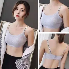 

Sexy Women Sports Bras Tops Gym Vest Fitness Yoga Gathered Bras Running Girls Bras Pad Breathable Sportwear Vests Push-up Undies