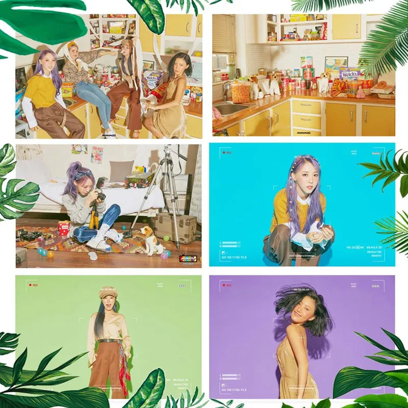 14 шт./компл. Kpop Apink GFRIEND MAMAMOO Lomo открытки украшения самодельные фото карты вентилятор подарок украшения свадебные принадлежности