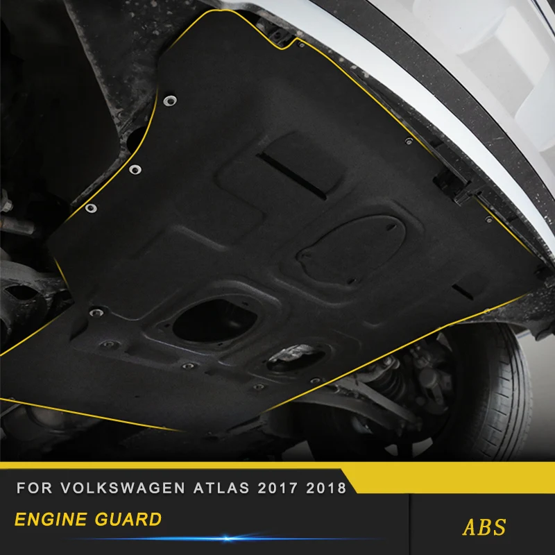 Для Volkswagen VW Atlas- защита двигателя автомобиля брызговик под крышкой защитная доска с винтами внешние части