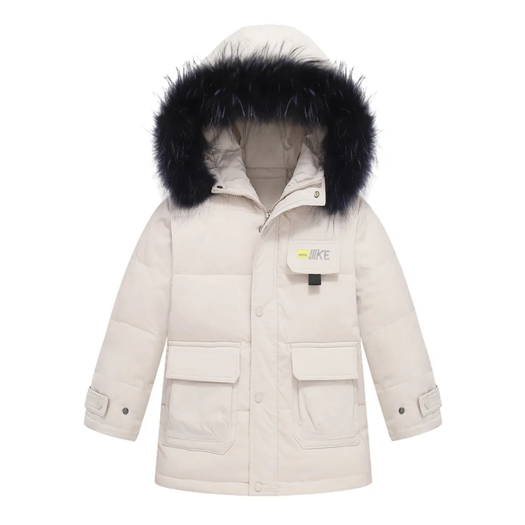 

Coat For GirlsFull Sleeveless Parka Down Coat Girls Jackets Hooded Solid Winter Snow Jacket For Girls Casaco Infantil Menina