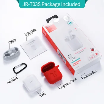 

Joyroom T03S TWS Newest Bluetooth Earphone Stereo Earbud True Wireless Earphones In-ear Headsets With Mic For All Smart Phone
