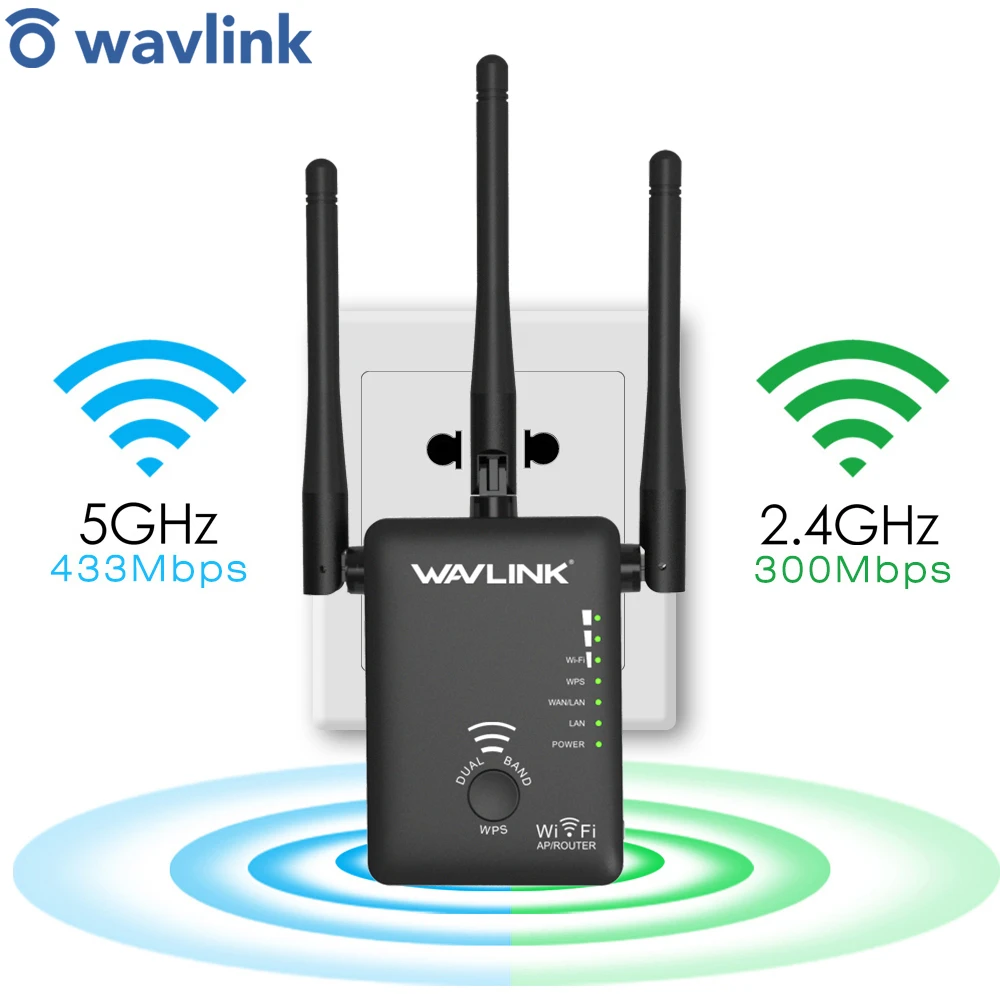 waarschijnlijkheid havik Tapijt Draadloze WIFI Repeater/Router Dual Band Wireless Wifi Range Extender wifi  signaal versterker Booster met Externe Antennes WPS|Draadloze Router| -  AliExpress