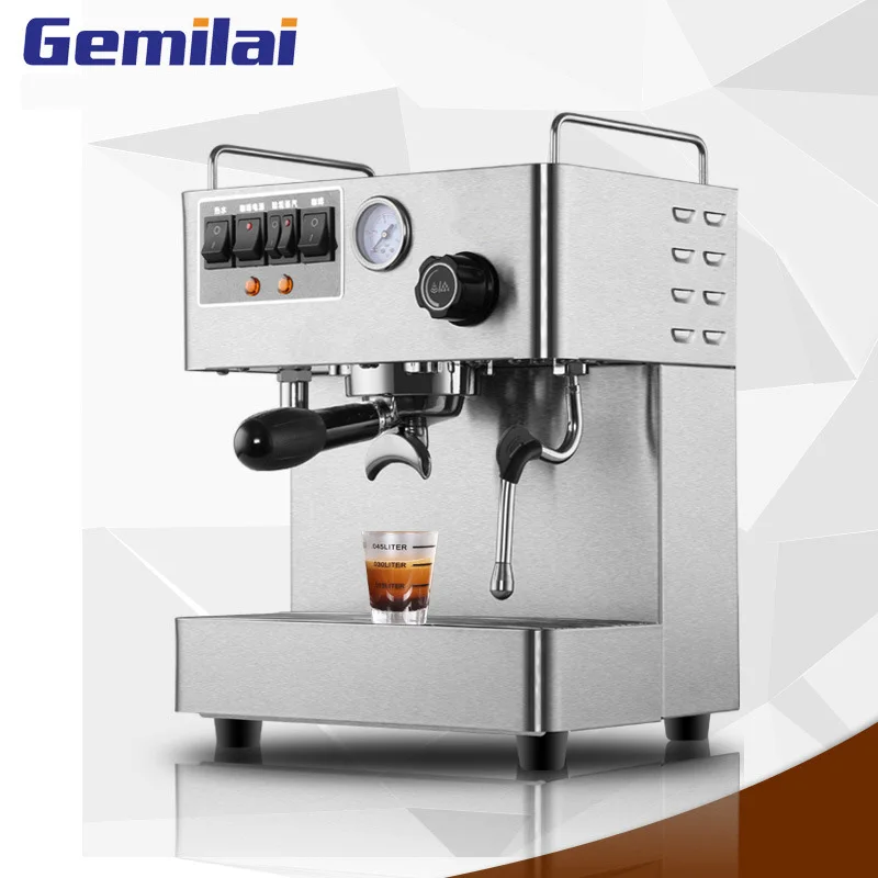 Полностью автоматическая кофемашина Эспрессо CRM-3012 3000 Вт Паровая 15 бар давление Итальянская Кофеварка кофемашина