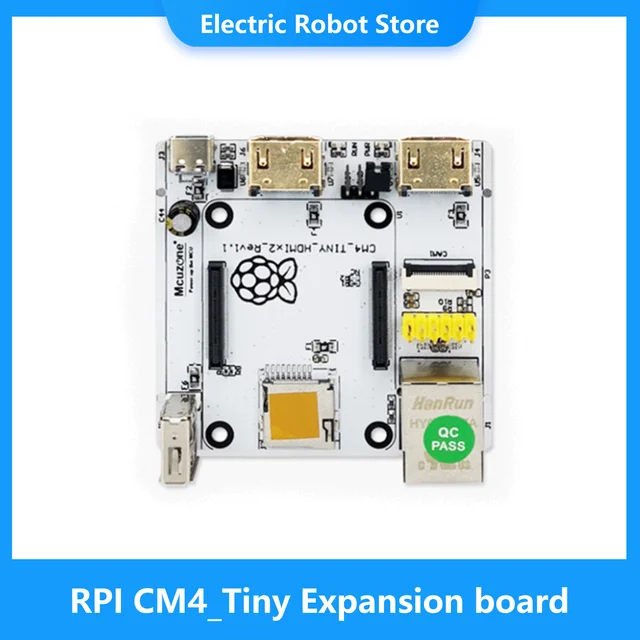 Raspberry Pi Compute Module 4를 위한 다용도 멀티미디어 확장 카드