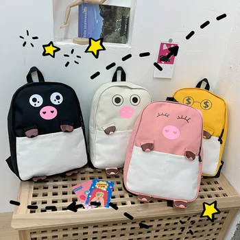 

Backpacks Shoulder-Bag Travel Female Vintage Girls Preppy Women Mochilas Dos Sac