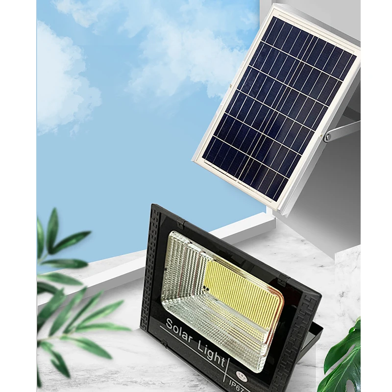 Intelligent 65/30W LED Solar Light Household Solar Led Exterior Garden Light Flood Light Street Light Remote Control Waterproof