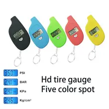 Цифровой манометр для шин, измеритель давления для велосипедов, велосипедов, автомобильных шин, диагностический инструмент, 3-150 фунтов/кв. дюйм, подсветка, ЖК-дисплей, датчик давления воздуха, тестер
