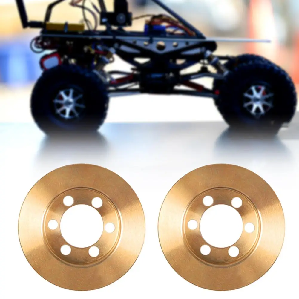 

2PCS Brass 63g Internal Counterweight For 1.9 2.2 Wheel Rims Axial SCX10 90046 D90 TF2 Traxxas TRX4 Children Toy Car Accessories