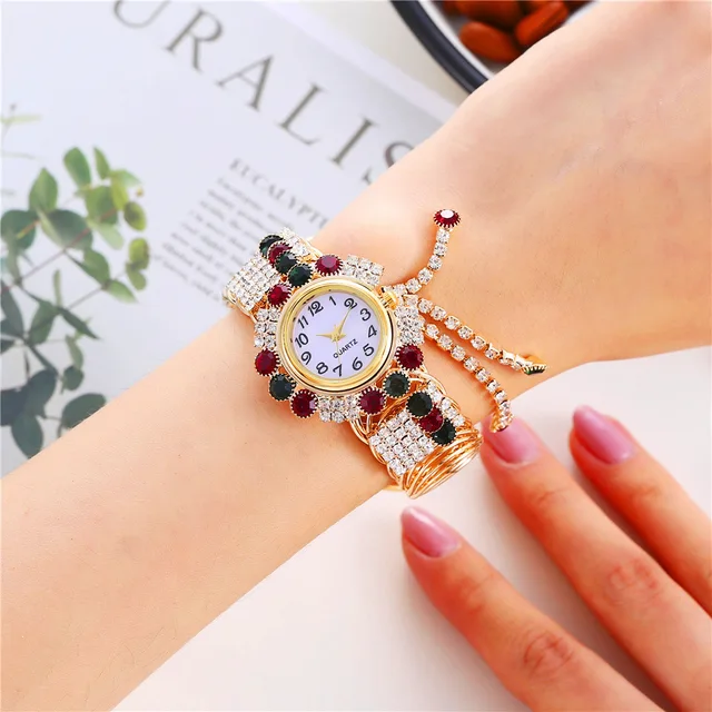 Luxury Women s Watches Fashion Watch Bracelet style Steel Quartz Watch Branded Wife Gift Orient Girl Clock Sale