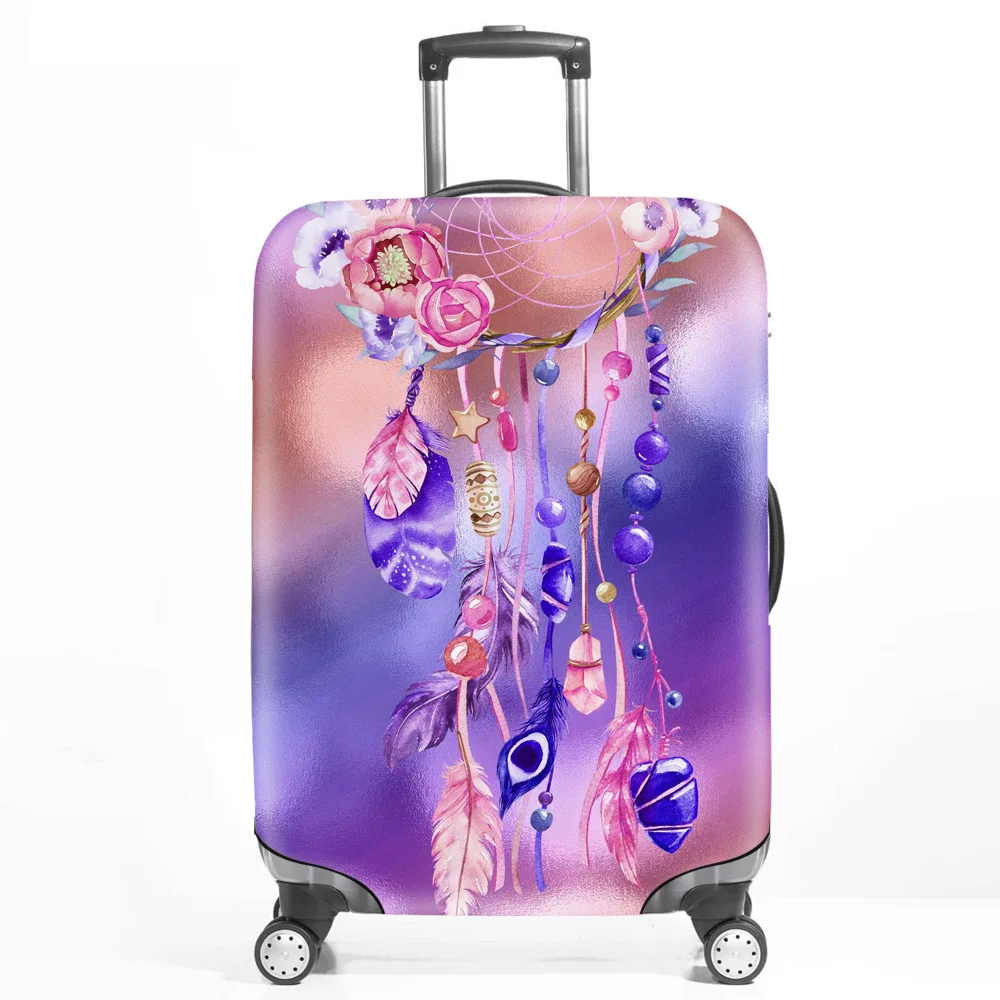 18-32 дюймов чемодан пылезащитный чехол для багажа Шторки для багажника Дорожная сумка на колесах чехол толстое эластичное покрытие аксессуары для путешествий - Цвет: H