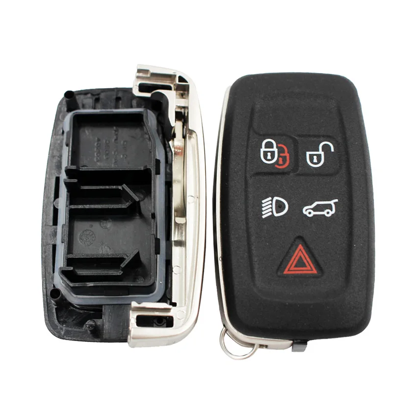 5 Кнопка новая Замена дистанционного ключа оболочки чехол Брелок без ключа чехол для автомобильного смарт-ключа для Land Rover Range Rover Sport Evoque LR4