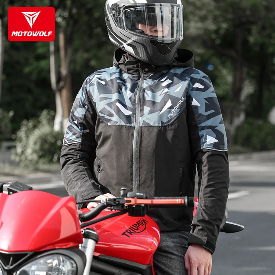 MotoWolf Motorcycle Protective Leisure 