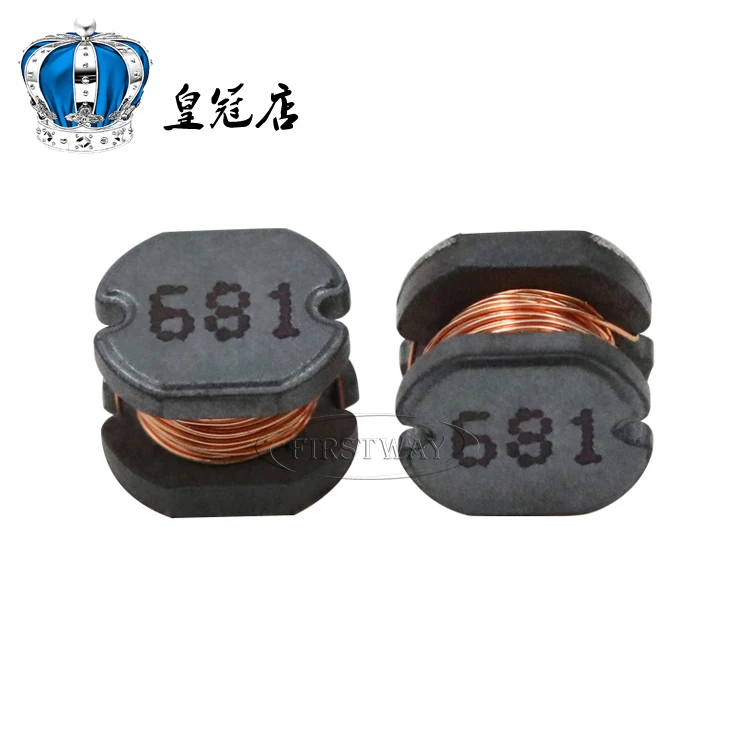 5 шт. индуктивности CD75 680UH 0.27A 681 PIO75-681KT 7,8*7*5 мм