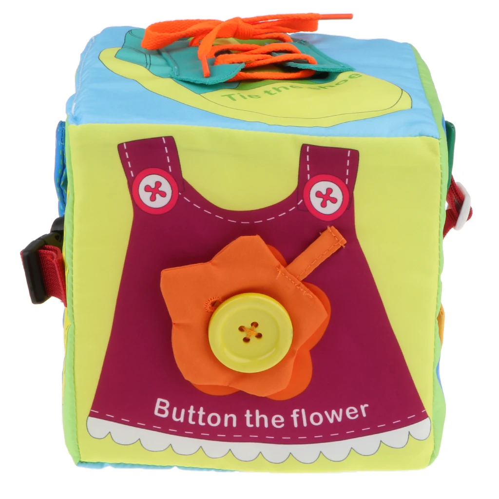 

Education Montessori Learn To Dress Baby Basic Life Skill Time Learning Toy