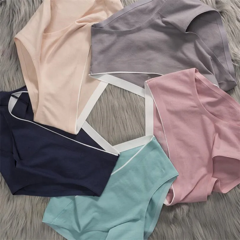 

M-XXL women sexy panties fashion comfortable seamless briefs woman and ladies sexy cotton underwear plus size