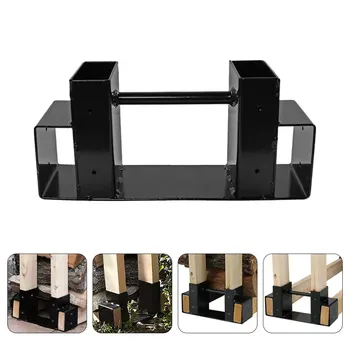 

1pc Iron Durable Helpful Practical Firewood Storage Rack Storage Stand Firewood Log Holder for Home