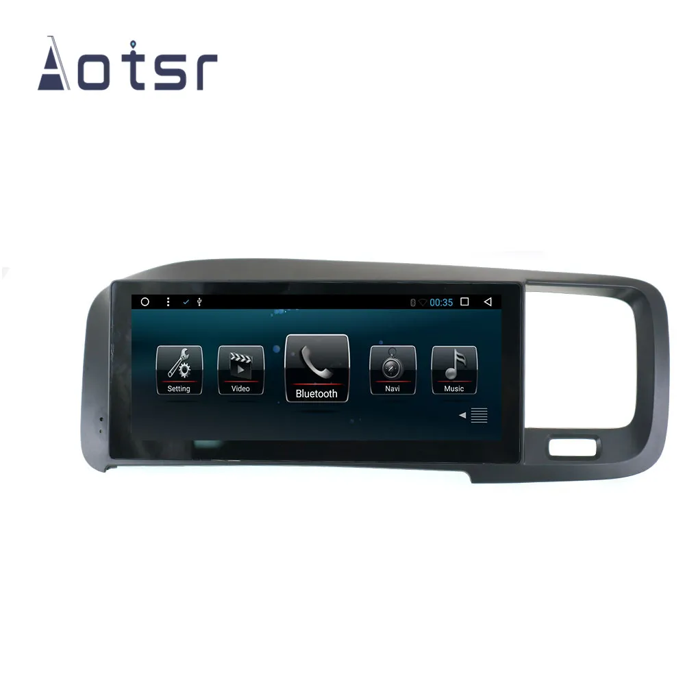 Android 8 без автомобильного dvd-плеера gps навигация для Volvo S60/V60 2011- Авто Радио стерео Мультимедийный Плеер экран головное устройство