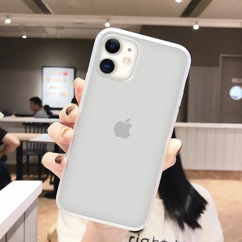 N1986N цветная Противоударная Рамка для iPhone 11 Pro X XR XS Max 6 6s 7 8 Plus чехол для телефона прозрачный мягкий TPU Fundas для iPhone X