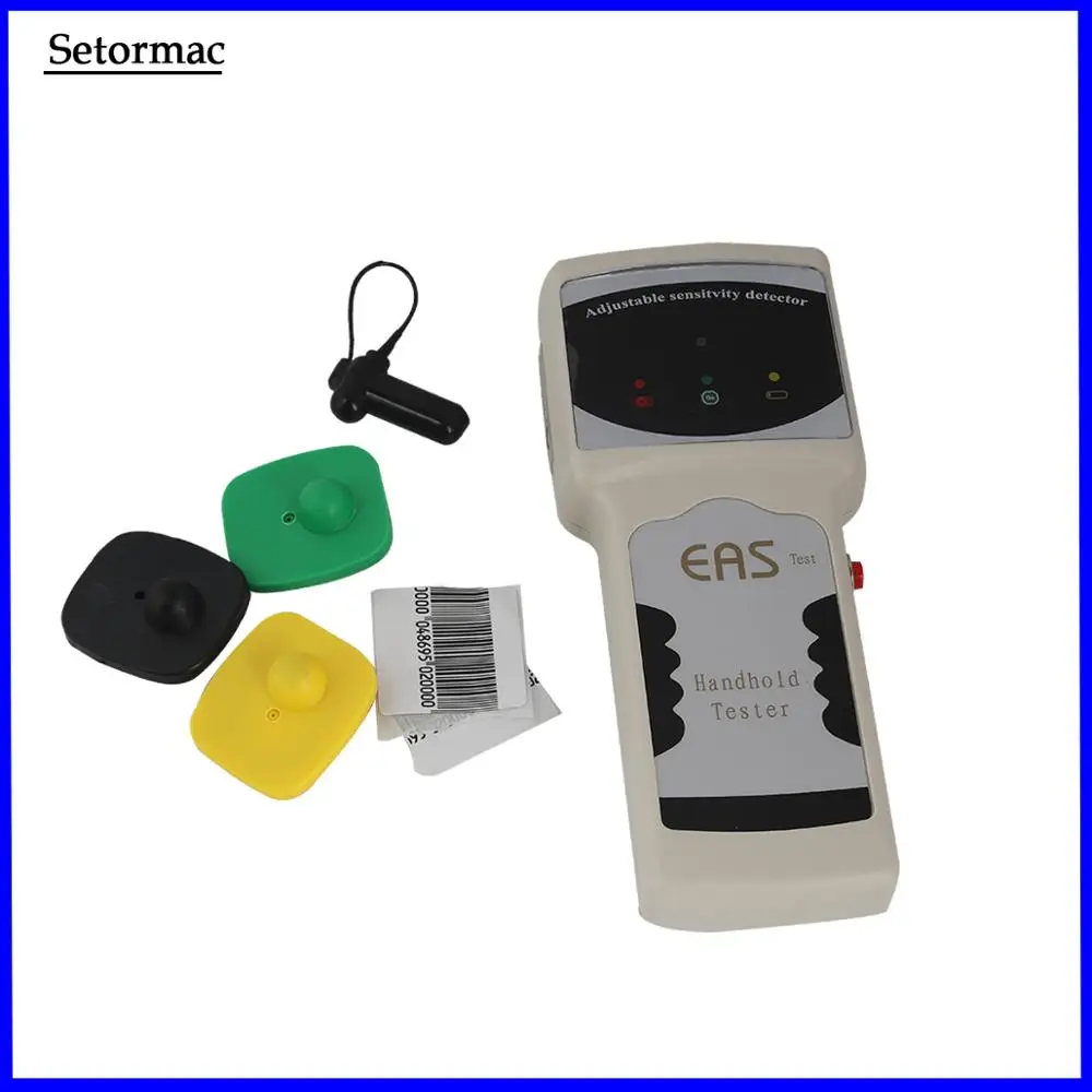 

EAS Handheld Tag Detector With Adjustable Sensitivity RF8.2Mhz Mini EAS Systems Anti Shoplifting Systems