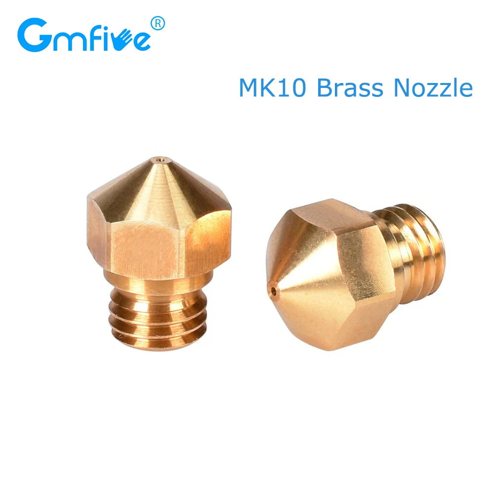 GmFive высокое качество MK10 медный наконечник M7 J head Hotend цельнометаллический