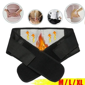 

Magnetic Neoprene Lower Back Support Belt Lumbar Brace Waist Posture Pain Relief