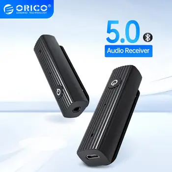 

ORICO Bluetooth 5.0 EDR Receiver Wireless Audio Adapter for 3.5mm AUX Bluetooth Earphone with Battery
