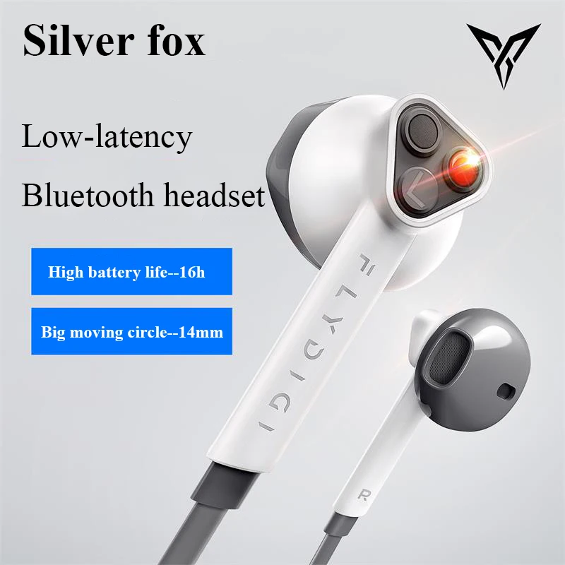 Flydigi CYBERFOX Беспроводная Bluetooth гарнитура для игр PUBG COD прослушивание звука без