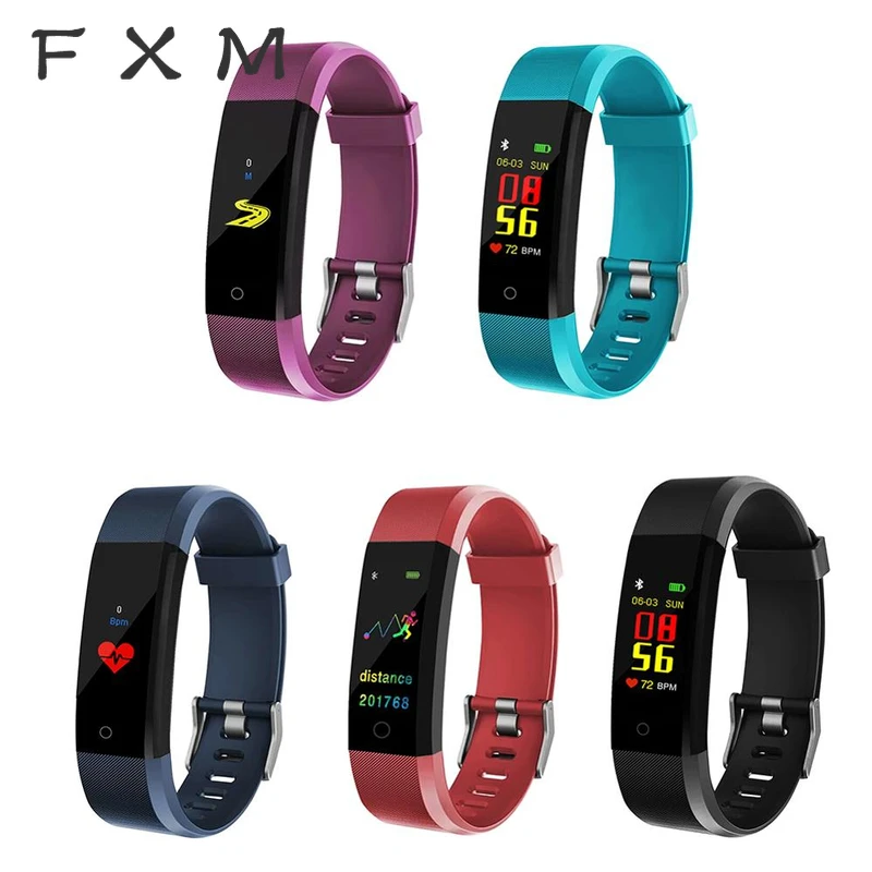 

Smart Uhr Sport Fitness Activity Herz Rate Blutdruck Schlaf Monitoring Armband Stepcounter For IOS Android USB Lade watch women