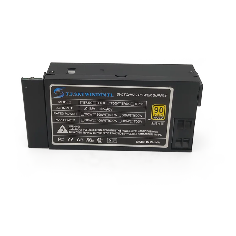 Блок питания для ПК 500 Вт ATX MINI 1U FLEX ITX Mini 600 модульный гибкий блок сервера NAS POS 110