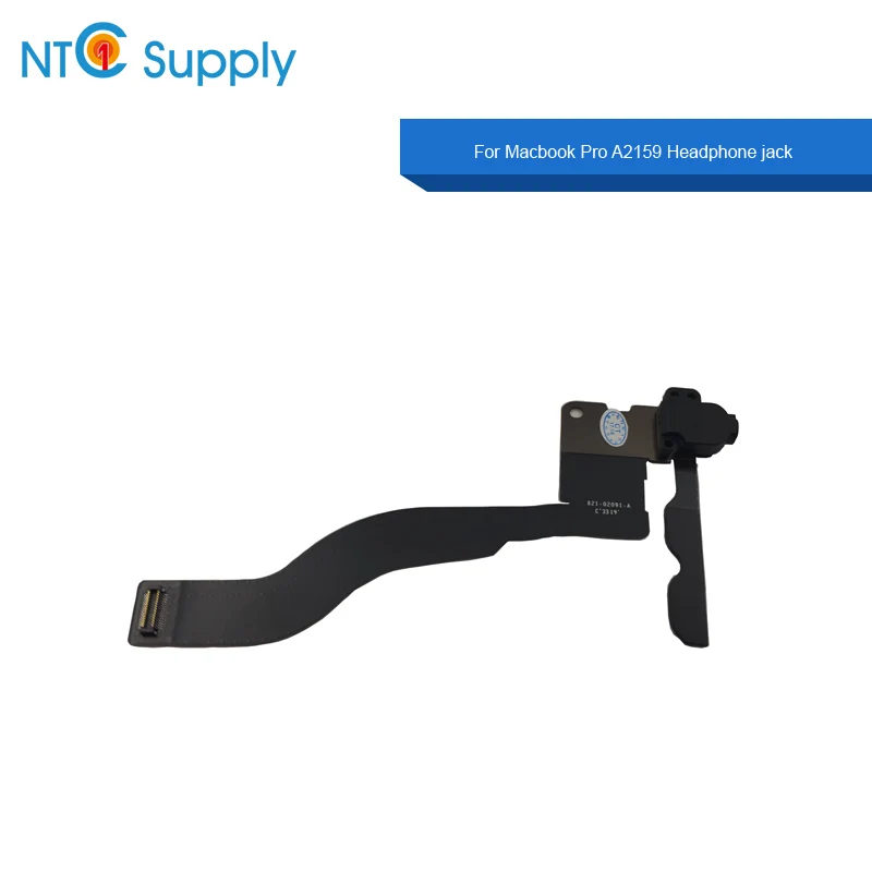 NTC Supply Original New A2159 headphone jack For MacBook Pro 2019 Year 13 3 A2159 Audio board cable 821 02091 A EMC 3301