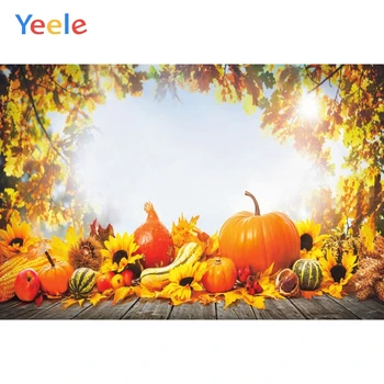 

Autumn Farm Forest Pumpkin Leaves Wood Newborn Baby Portrait Vinyl Background Photography Backdrops Backgrounds For Photo Studio