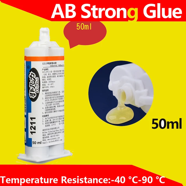 Powerful heat resistant epoxy resin ab glue For Strength 