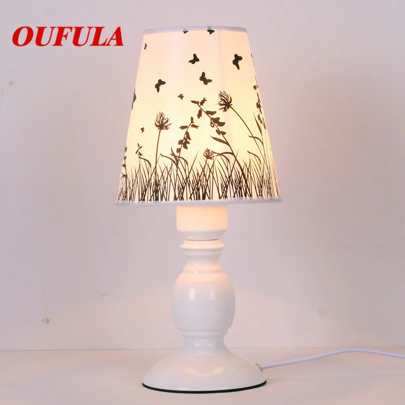 

Table Lamp Desk Light Modern Contemporary Office Creative Decoration Bed LED Lamp Fabric for Foyer Living Room Bed Room Hotel