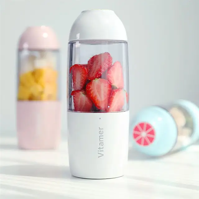 Portable Juicer Blender Rechargeable Electric Smoothie Juicer Bottle Fruit Blender Mixer Mini Cup Maker Fruit Mixing Machine 1