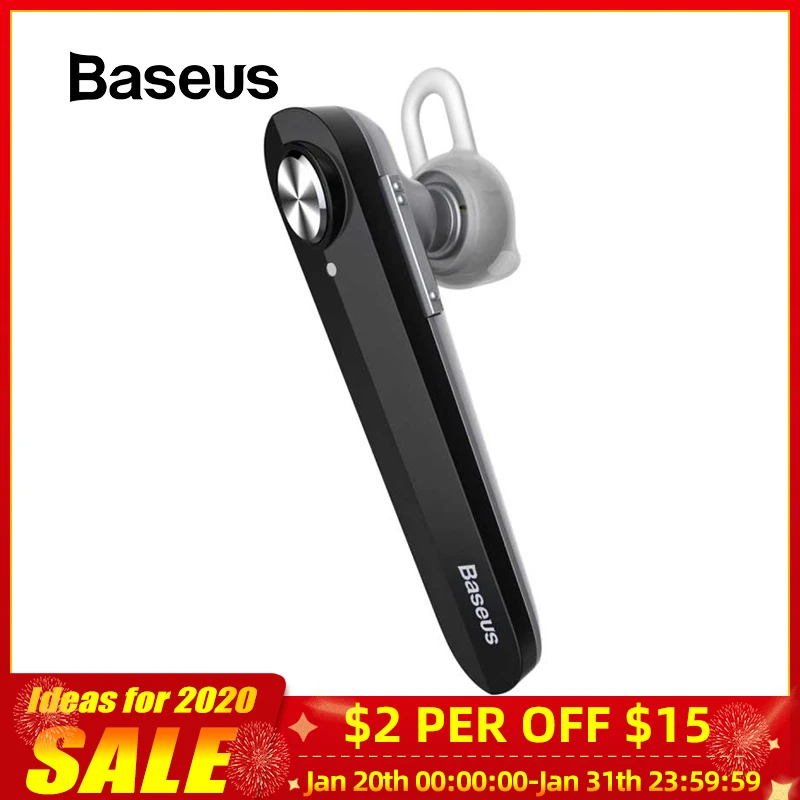 Baseus A01 Bluetooth Earphone Wireless Ear Hook Headphone Handsfree V4.1 Bluetooth Car Earphone Headset for iP Android System