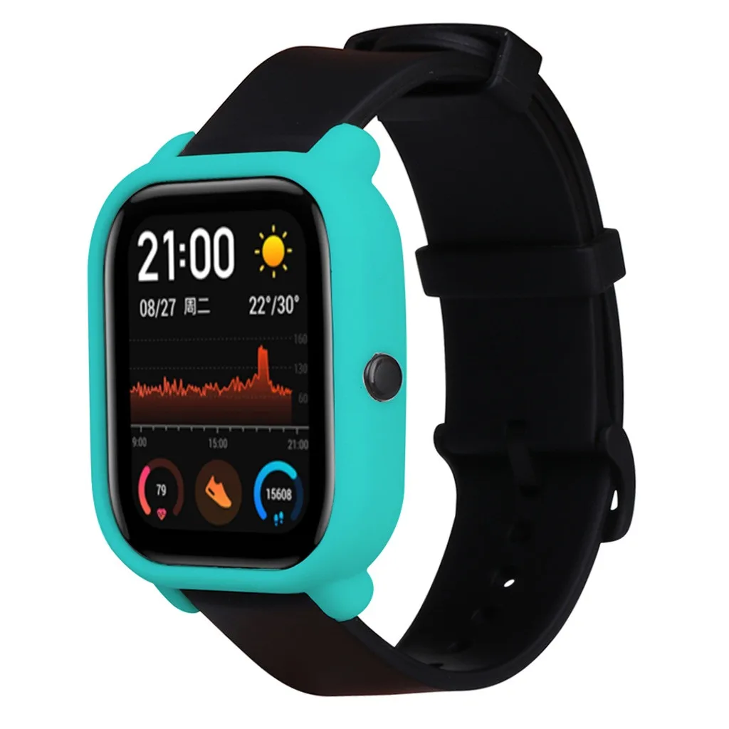 Ouhaobin защитный чехол для Xiaomi Huami Amazfit GTS Watch Мягкая силиконовая оболочка для Amazfit GTS крышка браслет аксессуары