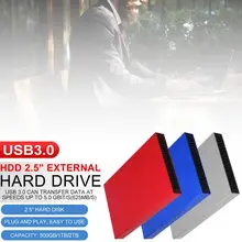 Внешний жесткий диск USB3.0 500GB 1 ТБ 2 ТБ портативный HDD накопитель для ПК планшет ТВ
