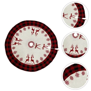 

1 Pc Christmas Tree Skirt Decorative Christmas Tree Decoration for Home