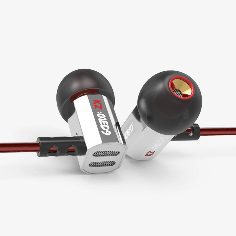 KZ ED9 Ear Heavy Bass Music Mobile Phone Wired Earphones EDR1/ED2/ZS3 wired earphones,wired headphones,in ear earphones,in ear headphones,wired earplugs