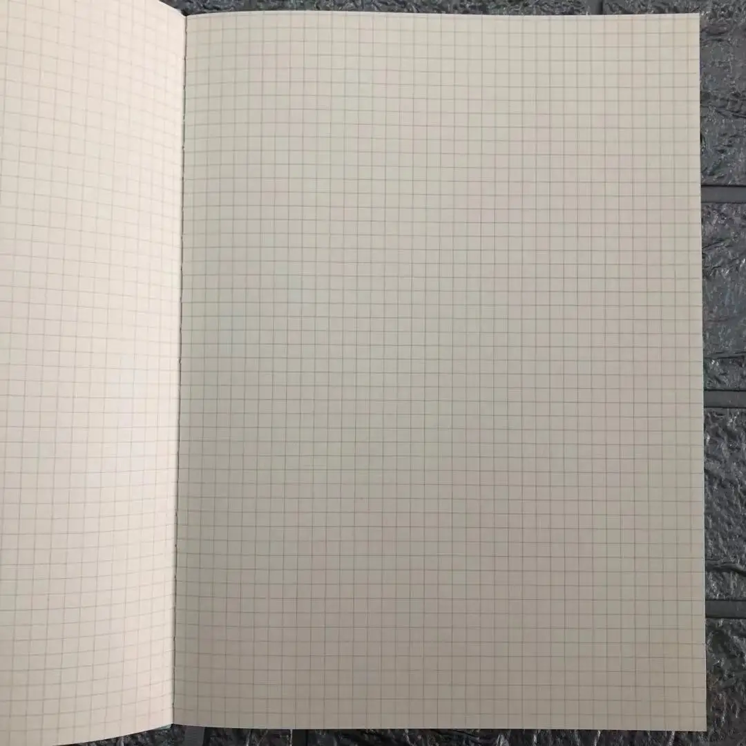Grande Super grosso caderno grade quadrada, Diário,