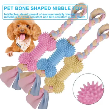 

Durable Health Gear Gums Teething Teeth Rubber Pet Dog Cat Toys Pet Dental Puppy Dog Chew Toys for Small Large Dogs Pet Supplies